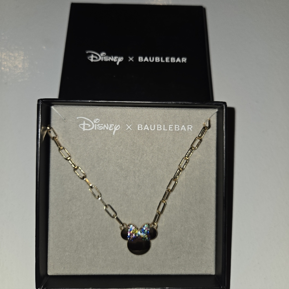Disney X BaubleBar Minnie Mouse Necklace